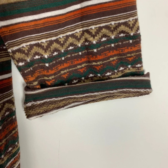 VTG Western Tunic Cowl Neck Dress Size 7 100% Cotton Canada Fall Layering READ - Picture 11 of 11